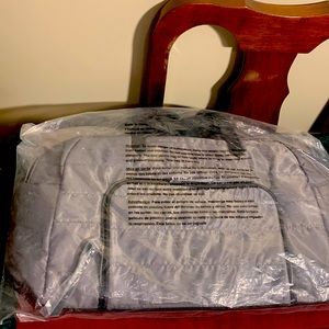 Brand New DSW Gray Overnighter